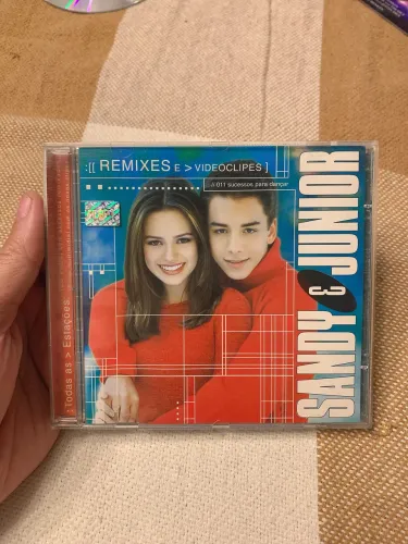 CD Sandy e Júnior - Remixes e Videoclipes