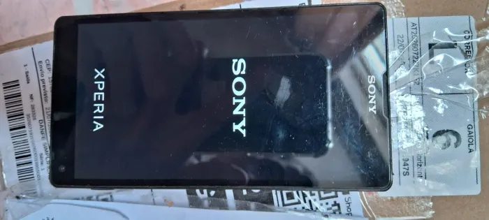 Sony Xperia Zq C6503 defeito touch e bateria