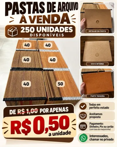 Pasta de Arquivo suspenso