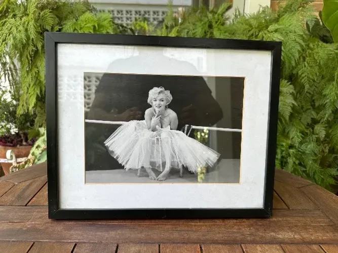 Quadro c/vidro Marilyn Monroe com vidro (Morumbi)