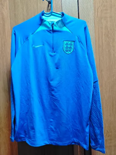 Blusa treino Nike Inglaterra azul tamanho M