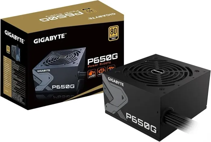 Fonte Gigabyte GP-P650G, 650W, 80 Plus Gold, PFC Ativo, ATX