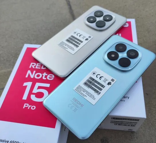 Xiaomi Note 15 Pro 4G NFC 8/256 Preto Azul Titanium 