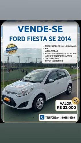 Ford Fiesta S 1.0 8V Flex 5P 2014
