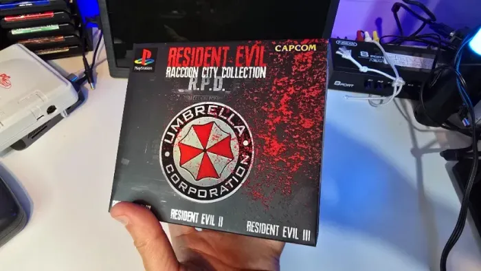 Box Resident Evil Raccoon City Collection PS1 prensados (RE1 Directors Cut, RE2, RE3)