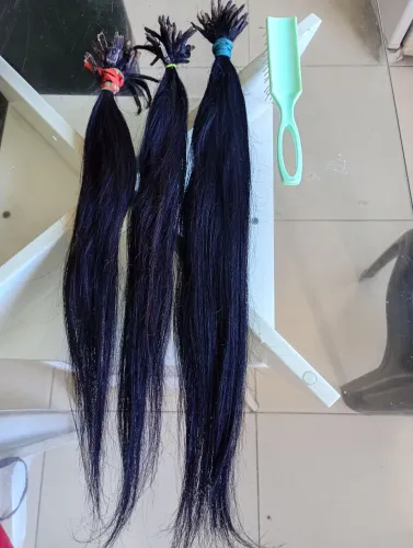 Cabelo humano (Mega hair)