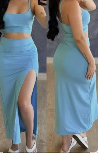 Conjunto azul