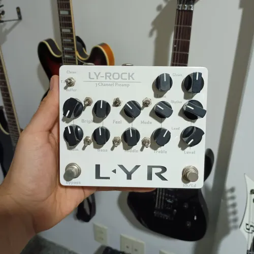 Pedal de guitarra preamp lyrock ceres