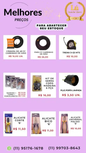 Ferramentas para sua obra