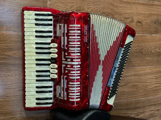 Acordeon Silvio Soprani 3/5 Oitavada - Top !
