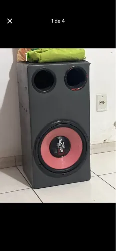 Caixa de som trio