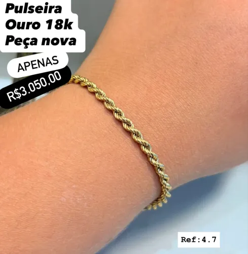 Pulseira de ouro
