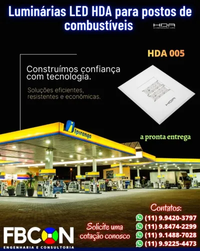 Luminárias LED HDA
