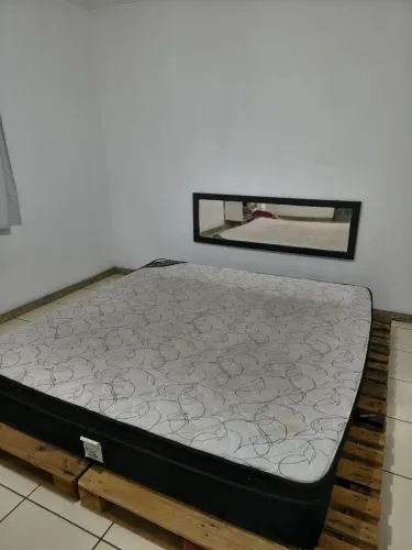 Cama KING SIZE Ortobom 2 anos de uso