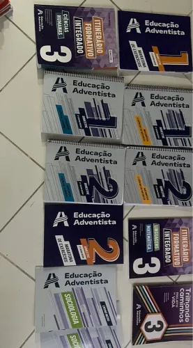 vendo livro do 1 ano do ensino médio adventista