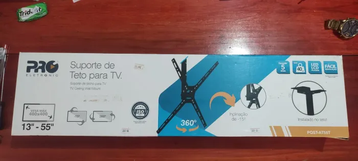 Suporte para tv de teto 