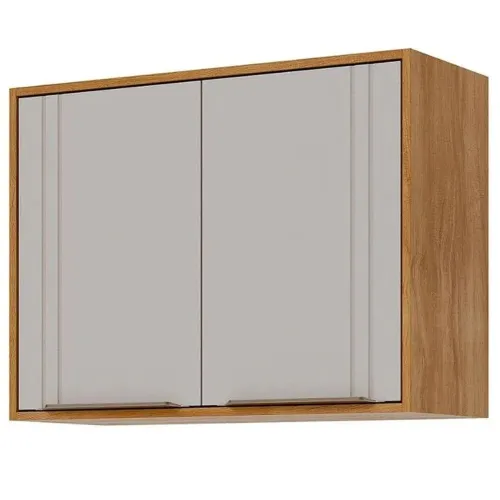 Armário Aéreo Aurea 80cm 2 Portas Mgm / pronta entrega 