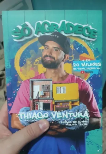Livro Thiago ventura: Só Agradece 