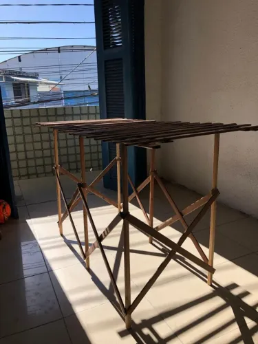 Mesa de feirante desmontavel