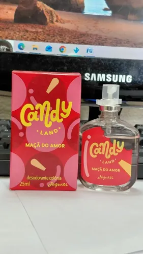 Colônia Jequiti Candy Land Maçã Do Amor nova 25 ml por R$ 25,00 cada 