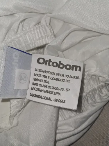 Protetor de colchão casal impermeável da ortobom tamanho padrão novo
