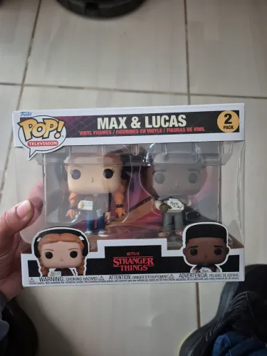 Funko pop Max e Lucas (2 pack) - Stranger Things