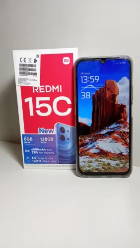 Redmi 15C Azul 128GB | 8GB RAM | Excelente Estado