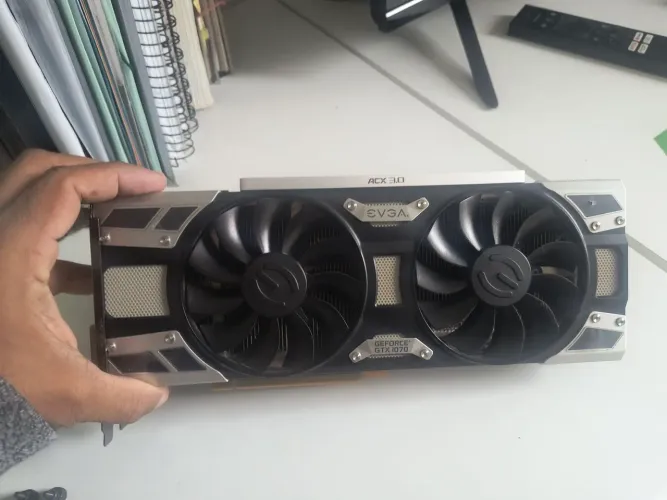 Placa de vídeo GTX 1070 8GB...