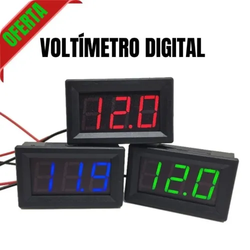 Voltímetro 12v
