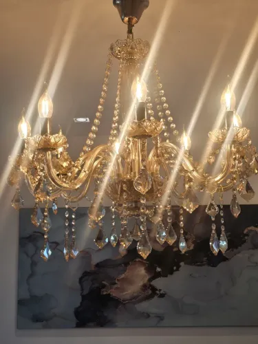 Vendo lustre em cristal
