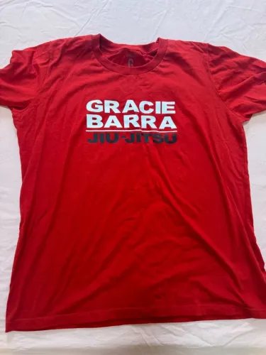 Camiseta Gracie Barra Competidor Vermelha
