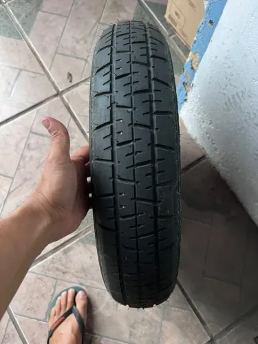 Roda de ferro completa, estepe fino de YARIS - aro 15, 4 furos, pneus 185/60 - nova