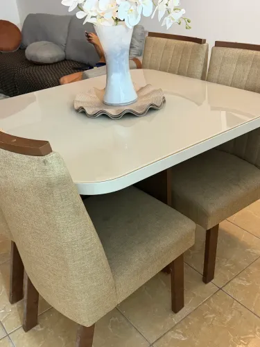 Mesa jantar 4 cadeiras
