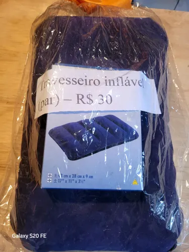 Travesseiros inflaveis