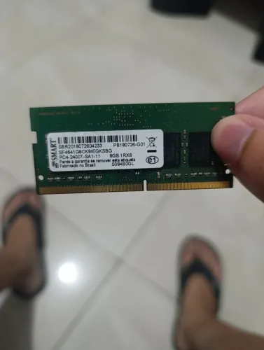 Memória RAM Notebook Smart 8GB DDR4 2400MHz PC4-2400T 1Rx8