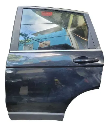 Porta Traseira Esquerda Completa Honda Crv 2007 Á 2011 Traseira Esquerda Preto