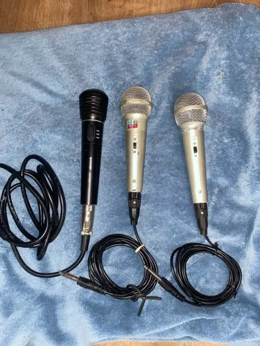 3 Microfones