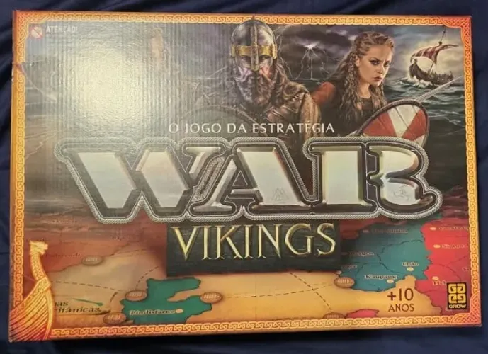 [NOVO] Jogo de tabuleiro WAR Vikings