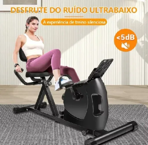 Vendo bike ergométrica horizontal novíssima!