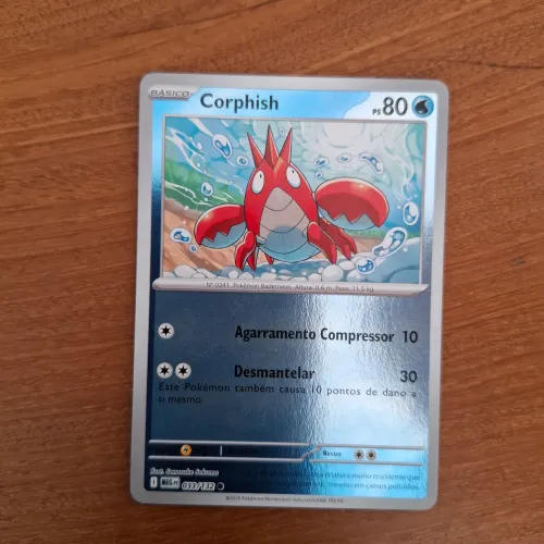 Carta Pokemon Corphish