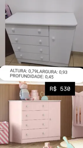 Cômoda Infantil