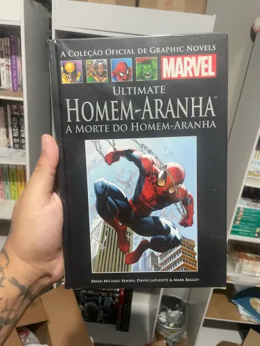 HQ Salvat : Ultimate Homem Aranha - A Morte do Homem Aranha por Michael Bendis