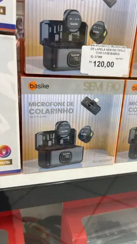 Microfone de lapela