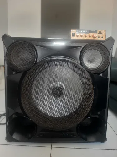 Kit Karaokê ou Caixa Amplificada SAMSUNG Leia a descrição!
