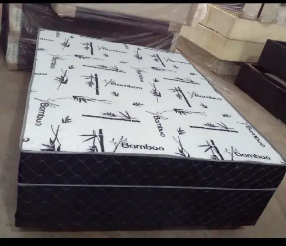 Cama box acoplado casal 