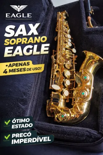 Sax soprano curvo, numero de serie sp508