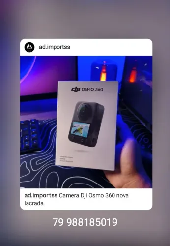 Câmera Dji Osmo 360