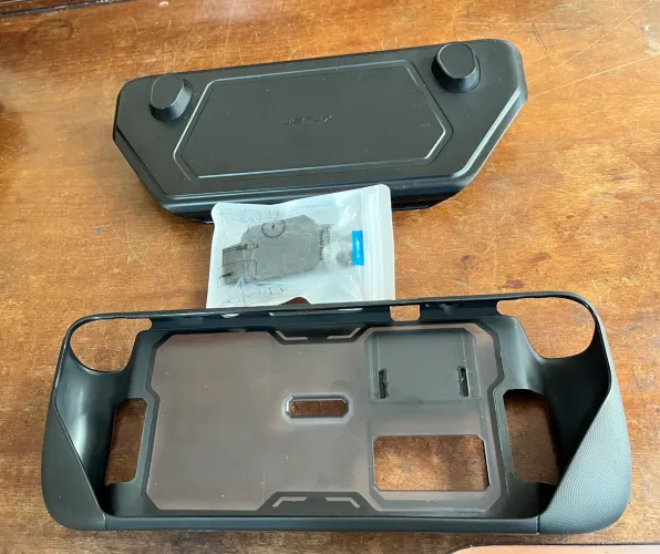 Capa JSAUX ModCase Steam Deck com Presilha Powerbank - Usada Ótimo Estado