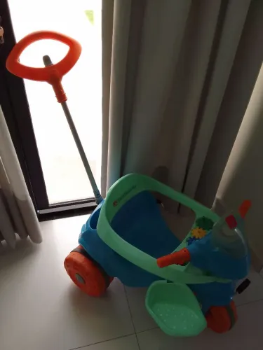 Triciclo infantil para passeio Azul | Bandeirantesirantes 