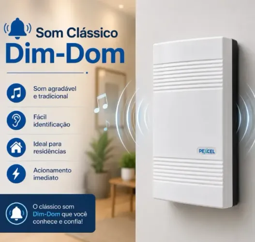 Campainha Musical Dim-dom Residencial